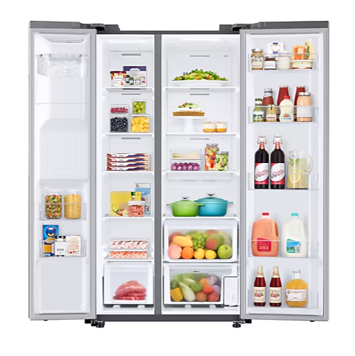 Refrigeradora Side by Side 27" con dispensador. RS27T5200S9/AP. "36 Meses Garantía General 20 años Garantía Compresor Digital Inverter" Refrigeradora Side by Side 27" con dispensador. RS27T5200S9/AP. "36 Meses Garantía General 20 años Garantía Compresor Digital Inverter"