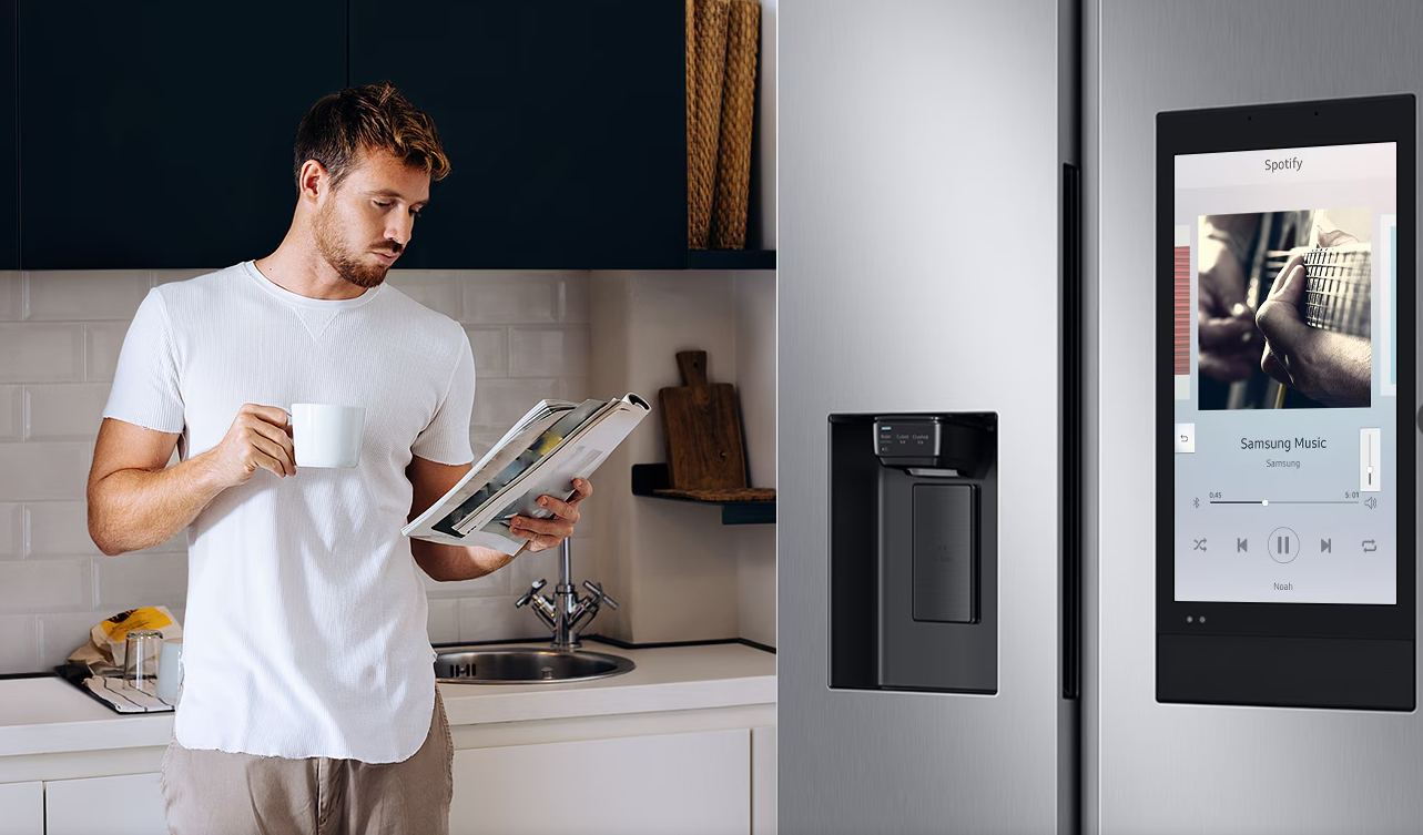 SAMSUNG Refrigerador 22 Pies SBS con dispensador Gris WIFI, RS22A5561S9/AP. 36 Meses Garantía General 20 años Garantía Compresor Digital Inverter SAMSUNG Refrigerador 22 Pies SBS con dispensador Gris WIFI, RS22A5561S9/AP. 36 Meses Garantía General 20 años Garantía Compresor Digital Inverter