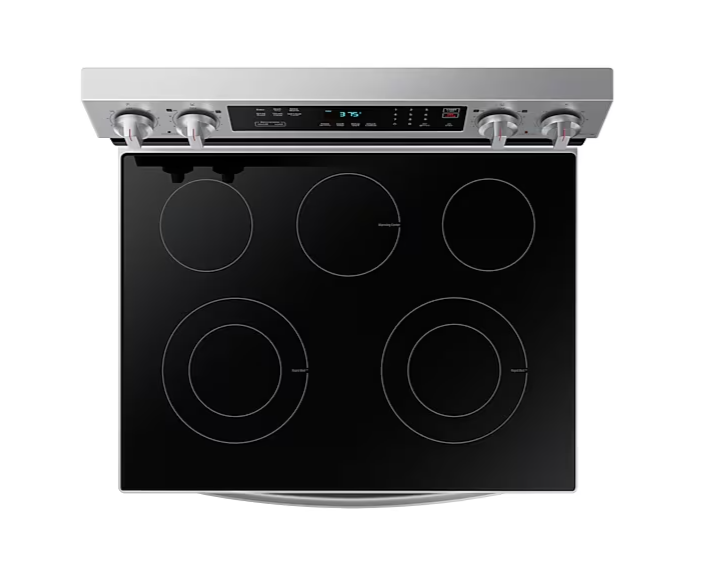 NE63F6311SR/AP, Cocina Eléctrica Samsung 30 Pulgada Vitro 5 Quemadores, 12 meses Garantía General NE63F6311SR/AP, Cocina Eléctrica Samsung 30 Pulgada Vitro 5 Quemadores, 12 meses Garantía General