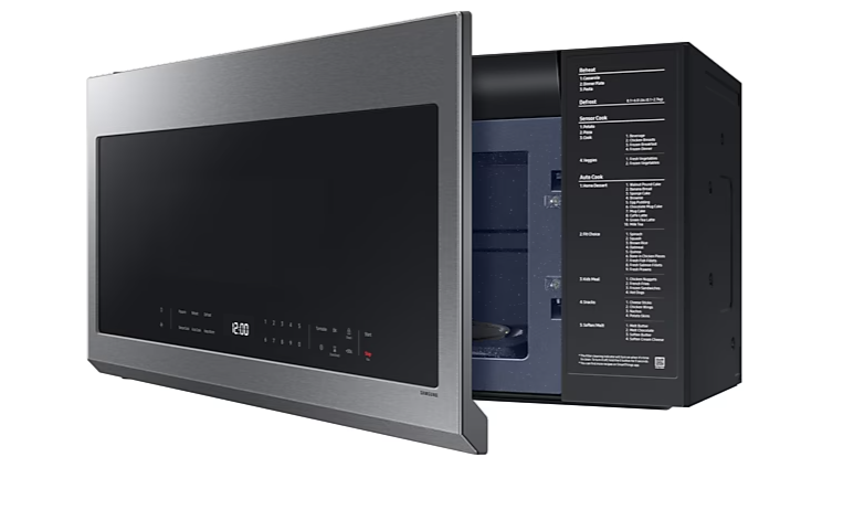 ME21DG6300SRAA, Microwave OTR 2.1 Cu. Ft. In Fingerprint Resistant Stainless Steel, 12 meses Garantía General ME21DG6300SRAA, Microwave OTR 2.1 Cu. Ft. In Fingerprint Resistant Stainless Steel, 12 meses Garantía General