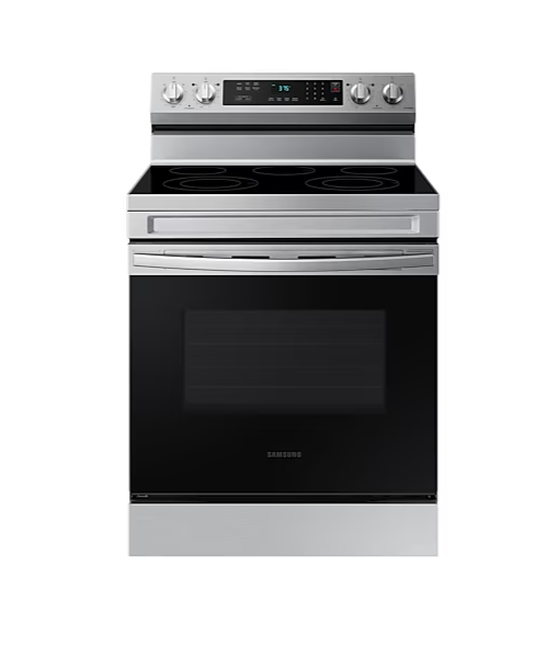 NE63F6311SR/AP, Cocina Eléctrica Samsung 30 Pulgada Vitro 5 Quemadores, 12 meses Garantía General